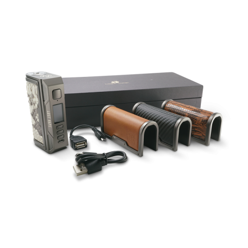 Coffret Box Thelema DNA 250C Gun Metal | Cigusto | Cigarette electronique, Eliquide