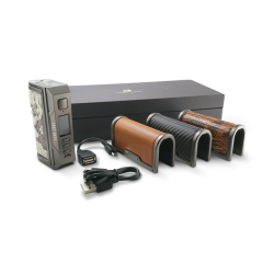 Coffret Box Thelema DNA 250C Gun Metal | Cigusto | Cigarette electronique, Eliquide