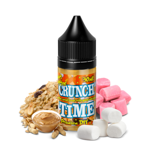 Concentre DIY Peanut Butter 30ml Crunch Time | Cigusto | Cigusto | Cigarette electronique, Eliquide