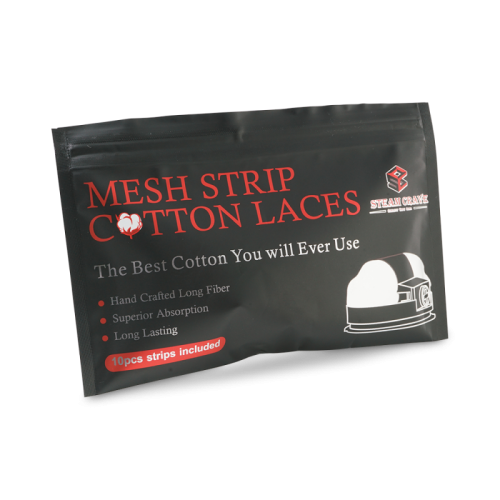 Cotton Shoelace Mesh Steam Crave | Cigusto | Cigarette electronique, Eliquide
