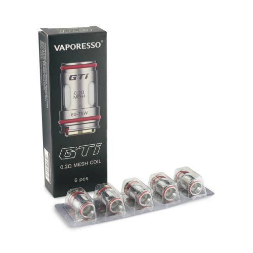 Résistances GTI Vaporesso | Pack 5 résistances mesh iTank | Cigusto | Cigarette electronique, Eliquide