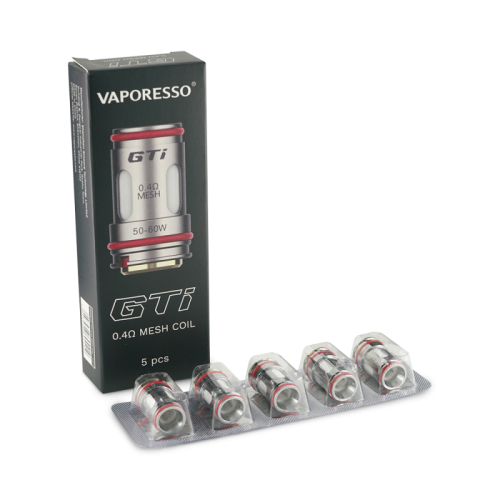 Résistances GTI Vaporesso | Pack 5 résistances mesh iTank | Cigusto | Cigarette electronique, Eliquide