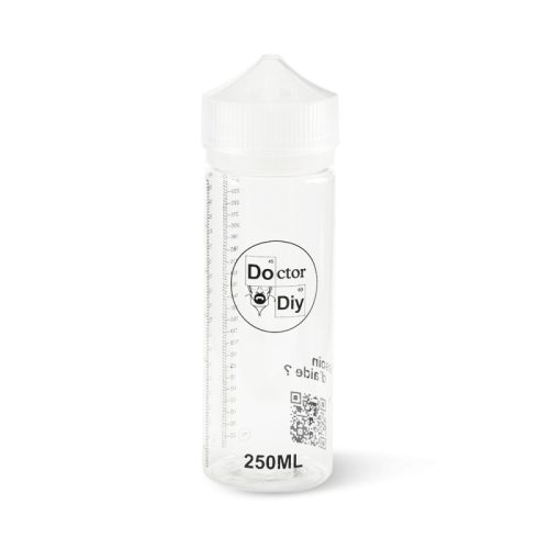 Fiole PET 250 ML Transparent Doctor DIY | Flacon e-liquide | Cigusto | Cigarette electronique, Eliquide