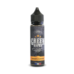 E-liquide Green Vapes Green's Custard en 50 ml, e-liquide Green Vapes à la crème custard | Cigusto | Cigusto | Cigarette electronique, Eliquide