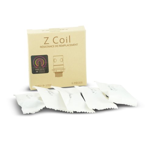 Résistance Zlide Top 0,6 ohm Innokin | Pack 5 Z Coil Duo Prime | Cigusto | Cigarette electronique, Eliquide