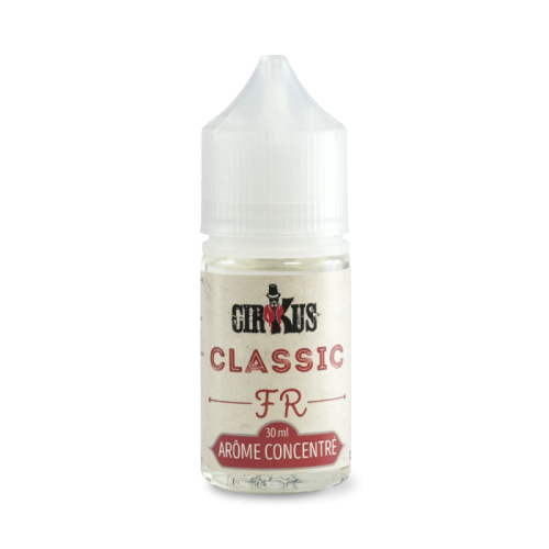Concentré CLASSIC FR - Cirkus Authentic - 30 ml| Cigusto | Cigusto | Cigarette electronique, Eliquide