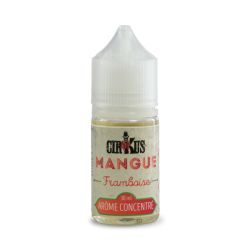 Concentré MANGUE FRAMBOISE - Cirkus Authentic - 30 ml | Cigusto | Cigarette electronique, Eliquide