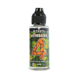E Liquide NUMBERS 4 100 ml - E Tasty