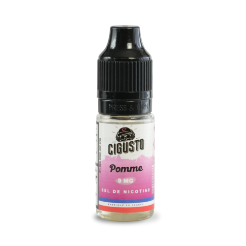 E liquide sel de nicotine Pomme 10 ml Cigusto Classic | Cigusto | Cigarette electronique, Eliquide