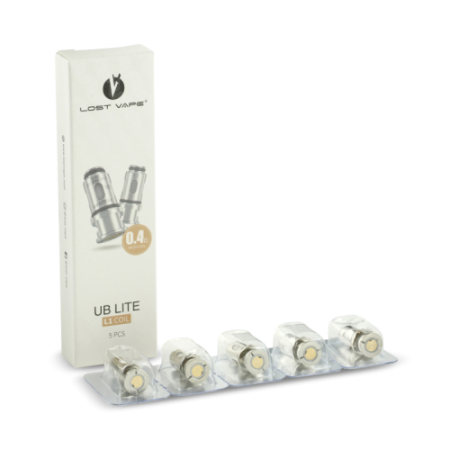 Résistances UB Lite Lost Vape | Pack 5 résistances mesh polyvalentes | Cigusto | Cigarette electronique, Eliquide