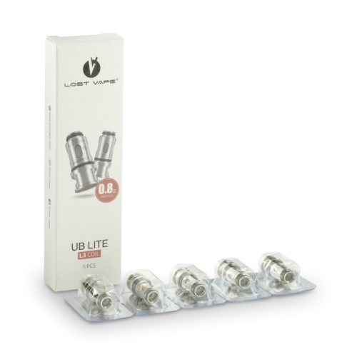 Résistances UB Lite Lost Vape | Pack 5 résistances mesh polyvalentes | Cigusto | Cigarette electronique, Eliquide