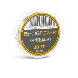 Bobine de fil Kanthal A1 de E-Cig Power, fil Kanthal A1 24, 26 ou 28 gauges | Cigusto | Cigusto | Cigarette electronique, Eliquide