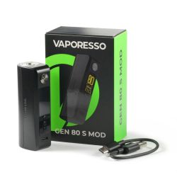 Box Gen 80S Vaporesso - simple accu 18650 | Cigusto | Cigusto | Cigarette electronique, Eliquide