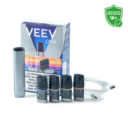Kit e cigarette Pod VEEV ONE par Veev - Pack Starter|Cigusto | Cigusto | Cigarette electronique, Eliquide