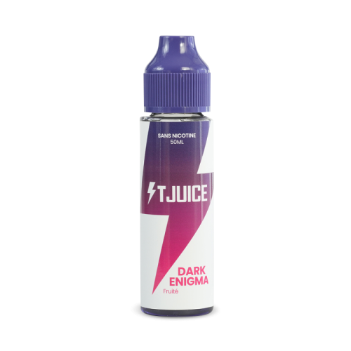 E Liquide DARK ENIGMA T Juice 50 ml - E cigarette|Cigusto | Cigusto | Cigarette electronique, Eliquide