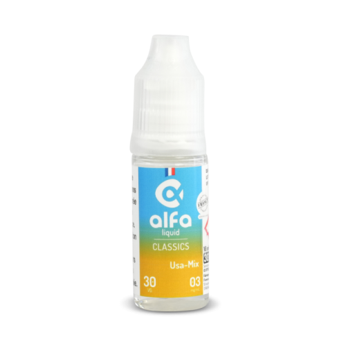 E Liquide USA MIX 70/30 10 ml - Alfaliquid pour ecigarette | Cigusto | Cigarette electronique, Eliquide