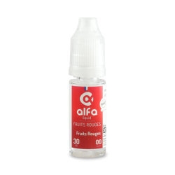 E Liquide FRUITS ROUGES 70/30 10 ml - Alfaliquid