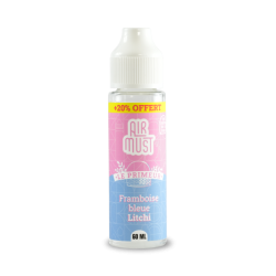 E Liquide Framboise bleue Litchi 60 ml sans nicotine Airmust | Cigusto | Cigarette electronique, Eliquide