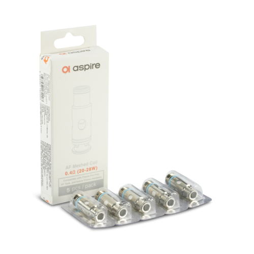 Résistances AF Mesh Coil Flexus Aspire | Pack 5 résistances mesh | Cigusto | Cigarette electronique, Eliquide