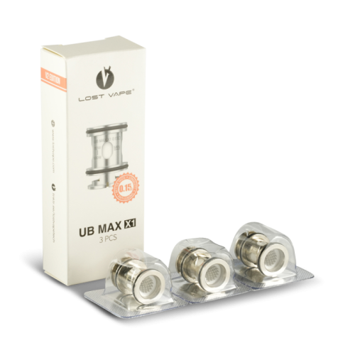 Résistances UB MAX V2 Lost Vape | Pack 3 résistances sub-ohm | Cigusto | Cigarette electronique, Eliquide