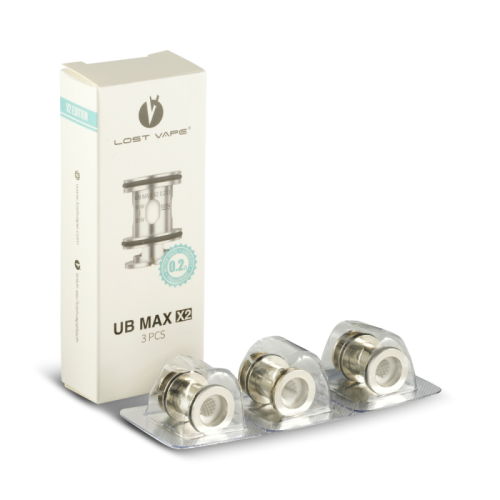 Résistances UB MAX V2 Lost Vape | Pack 3 résistances sub-ohm | Cigusto | Cigarette electronique, Eliquide