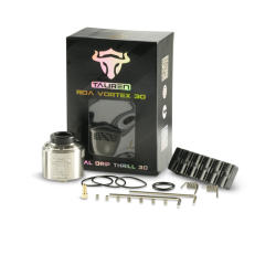 Atomiseur TAUREN VORTEX RDA 30MM de chez ThunderHead Creations | Cigusto | Cigarette electronique, Eliquide
