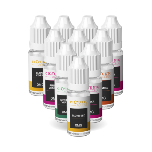 Pack 5 liquides Découverte - Cigusto Access | Cigusto | Cigarette electronique, Eliquide