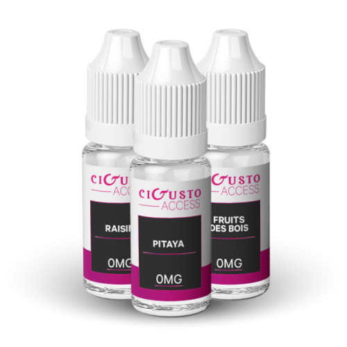 Pack 3 liquides Fruité - Cigusto Access | Cigusto | Cigarette electronique, Eliquide