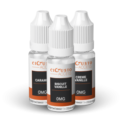 Pack 3 E Liquides Gourmands - Cigusto Access