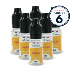 Pack 6 E Liquides Shelby SDN Cigusto Classic – 5 achetés, 1 offert | Cigusto | Cigarette electronique, Eliquide