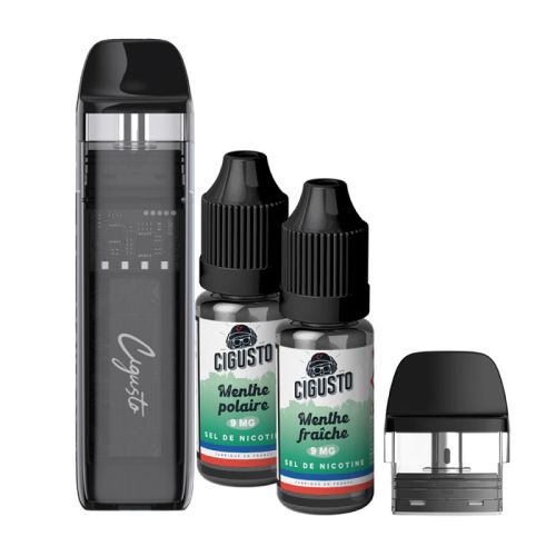Pack Ecigarette Limpid Cigusto Dovpo Mentholé | Cigusto | Cigarette electronique, Eliquide
