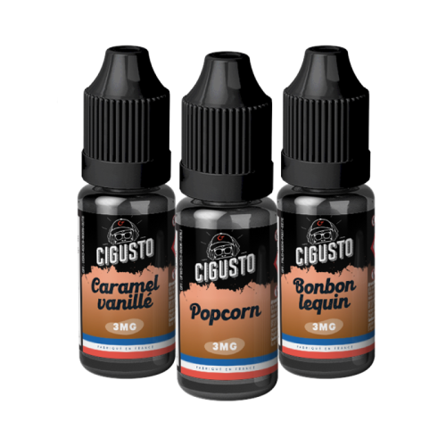 Pack Eliquide Decouverte Gourmand | Cigusto Ecigarette | Cigusto | Cigarette electronique, Eliquide