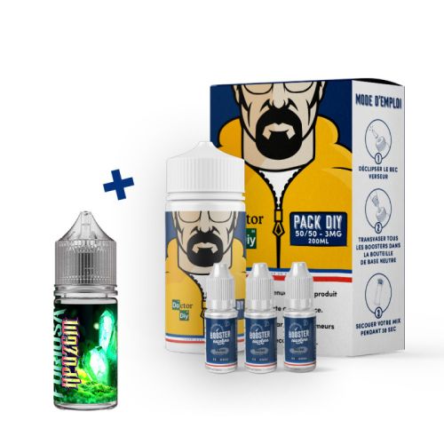 Pack DIY Caster 230 ml 50/50 - Doctor DIY| Cigusto | Cigusto | Cigarette electronique, Eliquide