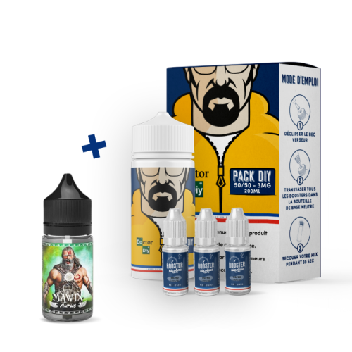 Pack DIY Aurus 230 ml - 50/50 - Doctor DIY| Cigusto | Cigusto | Cigarette electronique, Eliquide