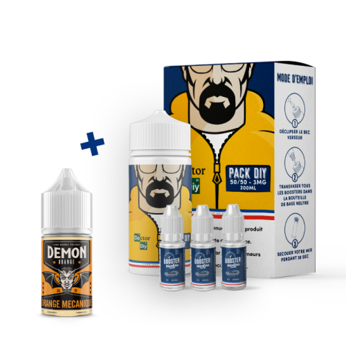 Pack DIY ORANGE MECANIQUE 230 ml 50/50 - Eliquide | Cigusto | Cigusto | Cigarette electronique, Eliquide