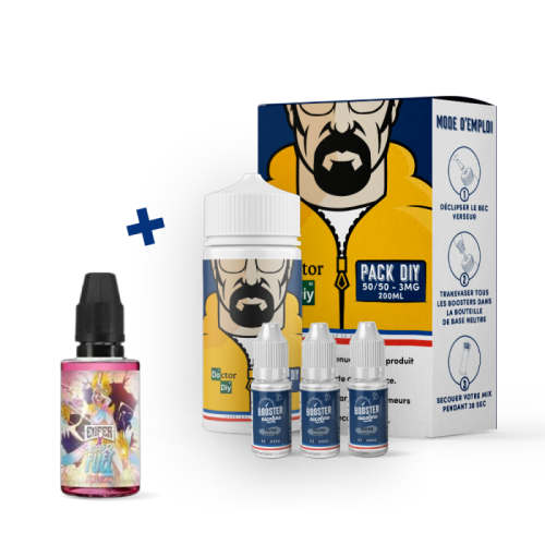 Pack DIY concentré DIY Paloma Fighter Fuel et Doctor DIY | Cigusto | Cigarette electronique, Eliquide