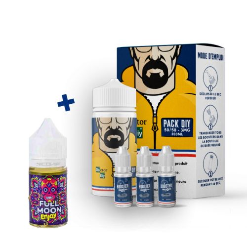Pack DIY Enjoy 230 ml 50/50 - Doctor DIY | Cigusto | Cigusto | Cigarette electronique, Eliquide