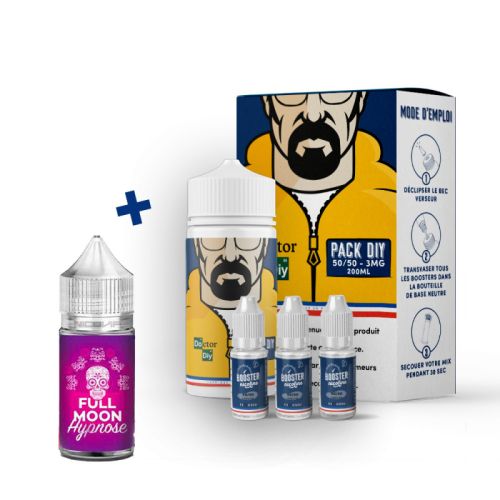 Pack DIY Hypnose 230 ml 50/50 - Doctor DIY| Cigusto | Cigusto | Cigarette electronique, Eliquide