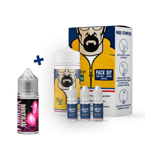 Pack DIY Jasper 230 ml 50/50 - Doctor DIY| Cigusto | Cigusto | Cigarette electronique, Eliquide