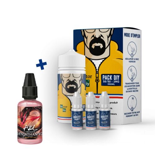 Pack DIY Leviathan V2 Sweet 230 ml 50/50 - Doctor DIY | Cigusto | Cigarette electronique, Eliquide