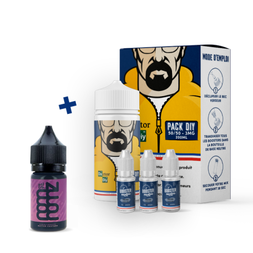 Pack DIY Nutter Custard 230 ml 50/50 - Doctor DIY| Cigusto | Cigusto | Cigarette electronique, Eliquide