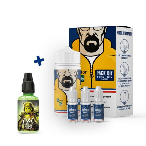 Pack DIY ONI 230 ml - 50/50 - Doctor DIY | Cigusto | Cigusto | Cigarette electronique, Eliquide