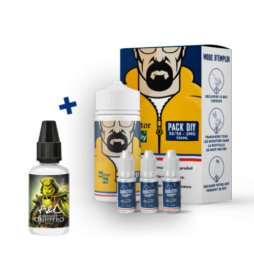 Pack DIY Oni Zero Sweet 230 ml 50/50 - Doctor DIY| Cigusto | Cigusto | Cigarette electronique, Eliquide