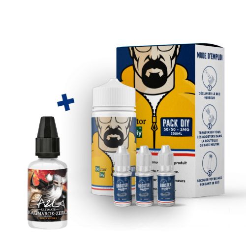 Pack DIY RAGNAROK ZERO SWEET 230 ML 50/50| Cigusto | Cigusto | Cigarette electronique, Eliquide