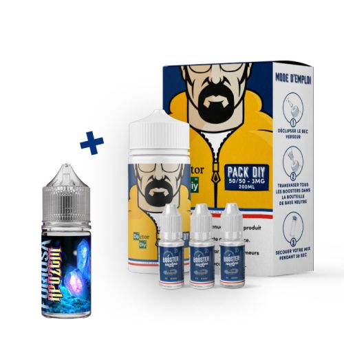 Pack DIY Winter 230 ml 50/50 - Doctor DIY| Cigusto | Cigusto | Cigarette electronique, Eliquide