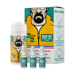 Pack DIY 0/100 200 ml - Doctor DIY