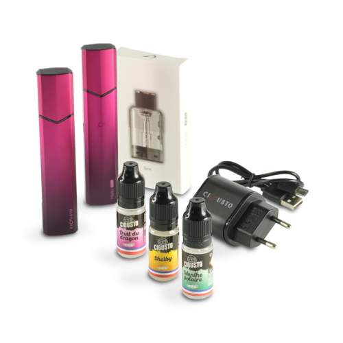 Pack Duo Pods Decouverte | Cigusto | Cigarette electronique, Eliquide