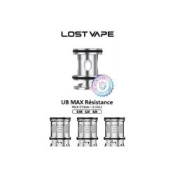 Résistances UB MAX V2 Lost Vape | Pack 3 résistances sub-ohm | Cigusto | Cigarette electronique, Eliquide