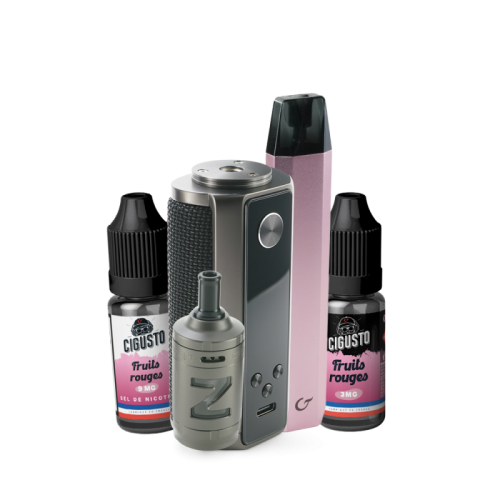Pack Ecigarette Intense Plus Z MTL Fruité | Cigusto | Cigusto | Cigarette electronique, Eliquide