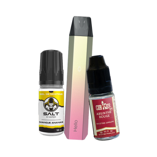 Pack Ecigarette Je Passe à la Vape Occasionnel Fruité - Cigusto | Cigusto | Cigarette electronique, Eliquide